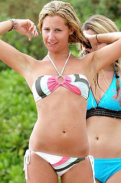 ashley tisdale in bikini