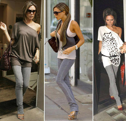 It seems Victoria Beckham has found her favorite jeans for fall.