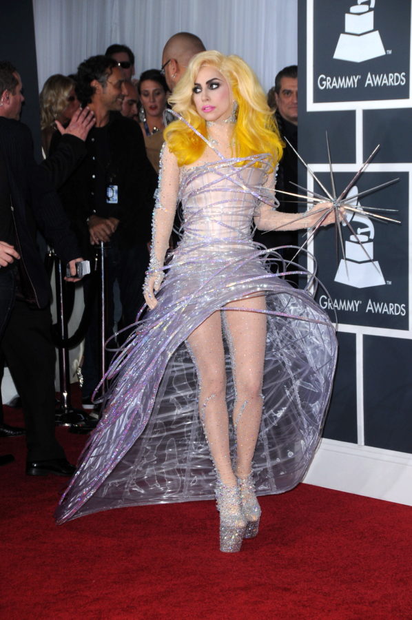 Lady Gaga at the 52nd Annual Grammy Awards - Arrivals, Staples Center, Los Angeles, CA. 01-31-10