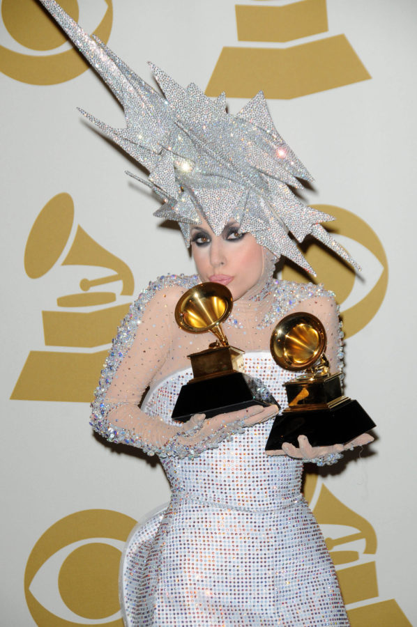 Lady Gaga at the 52nd Annual Grammy Awards, Press Room, Staples Center, Los Angeles, CA. 01-31-10