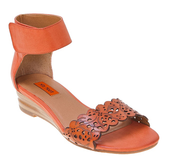 Miz Mooz Women's Primrose Ankle-Wrap Sandal
