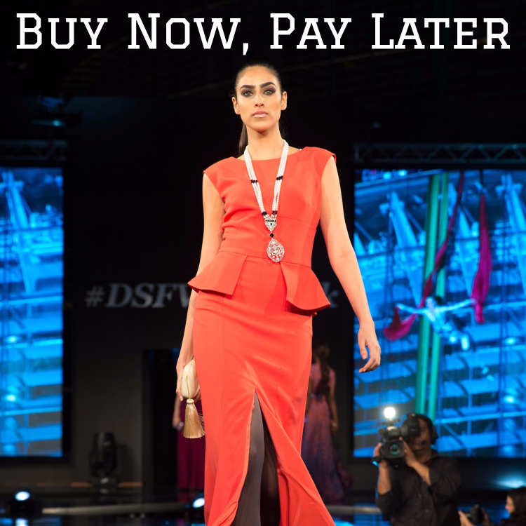 Buy Designer Clothes Now, Pay Later