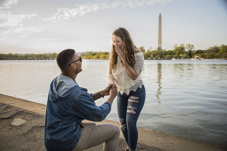 wedding proposal in Washington DC