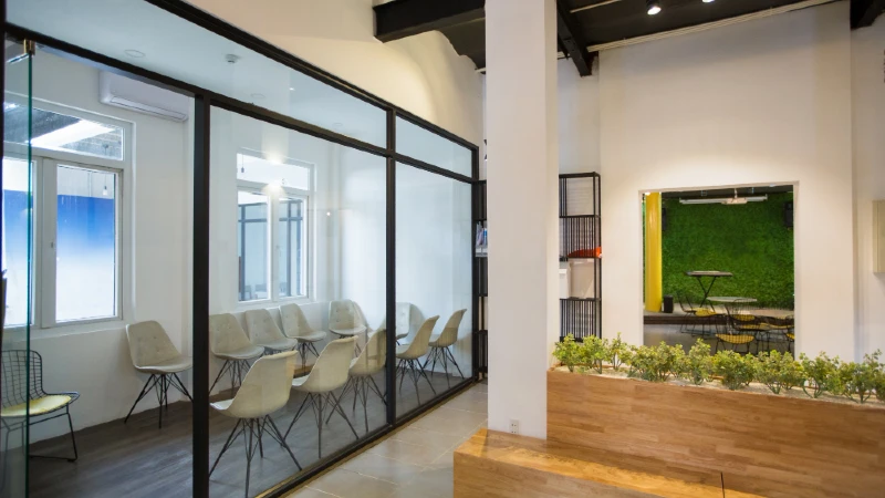 Glass Office Walls