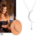 Sex & the City Movie: Carrie's Moon & Star Necklace